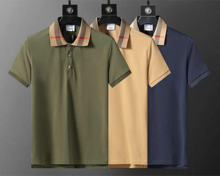 Picture of Burberry Polo Shirts Short _SKUBurberryM-3XL14mr3000829338